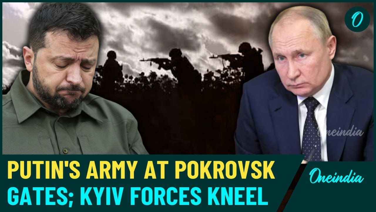 VIDEO: Stunning Victory for Putin at Pokrovsk: Ukrainian Troops Flee as Russian Troops Storms Donbas