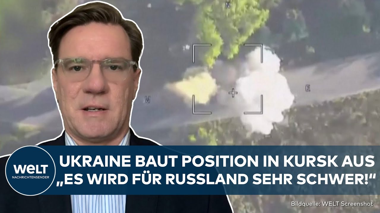 PUTINS KRIEG: Dilemma für Russland! Ukraine verstärkt Position in Kursk I WELT ANALYSE