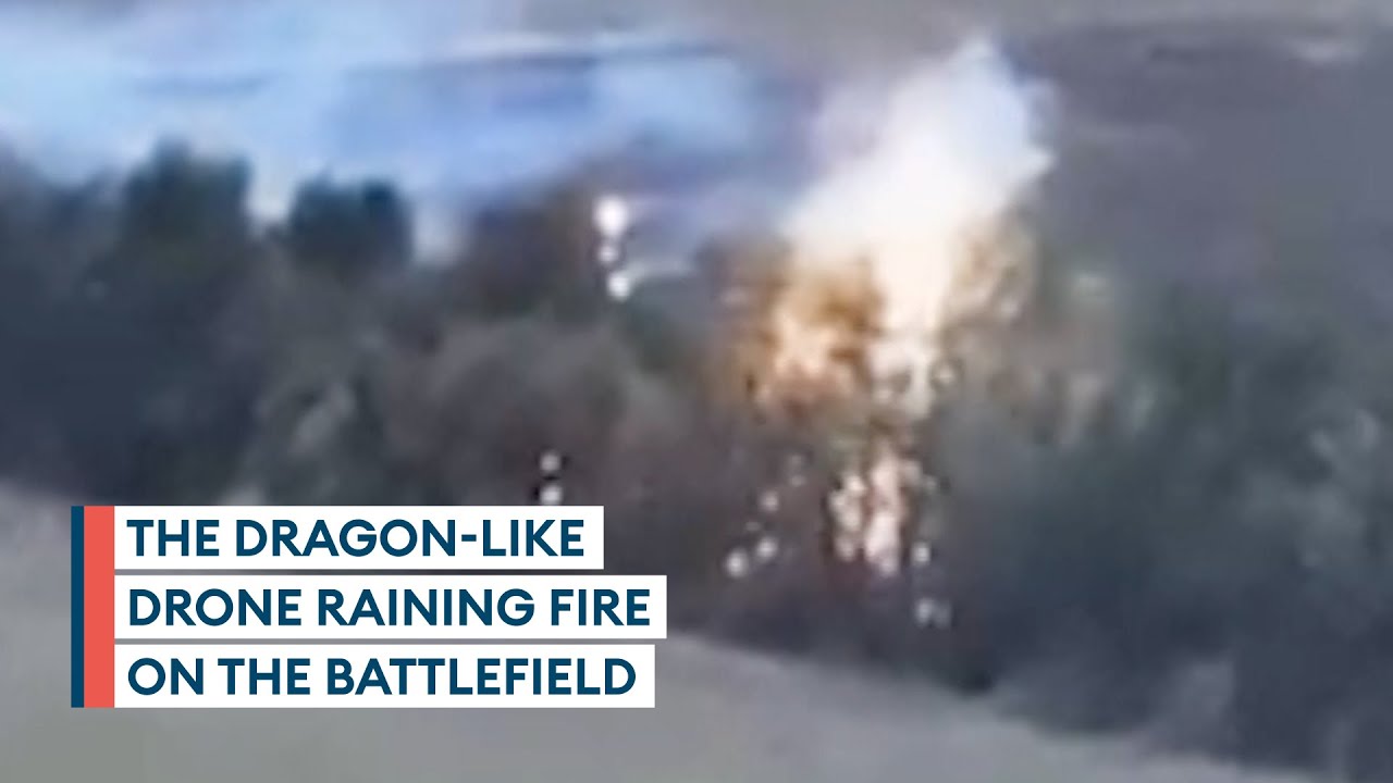 The terrifying fire-breathing drone unleashed in Ukraine