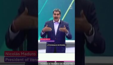 Maduro brings Christmas forward to October