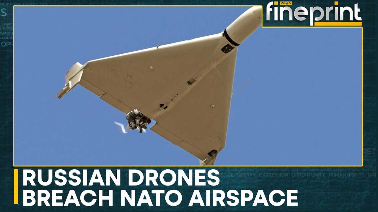 Russia-Ukraine War: Latvia says crashed Russian drone was fully-armed shahed | WION Fineprint