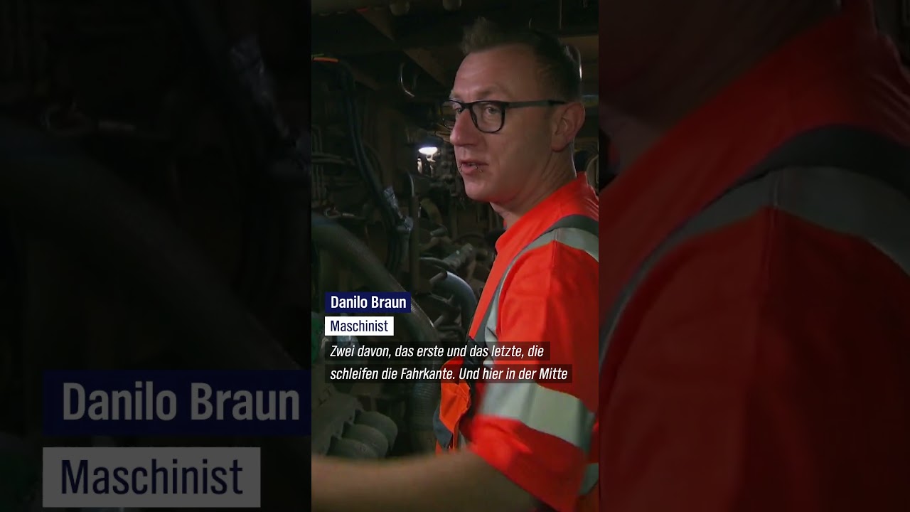 Arbeiten in der Nachtschicht: Unterwegs mit dem Schleifzug #ndr #doku #nachtschicht