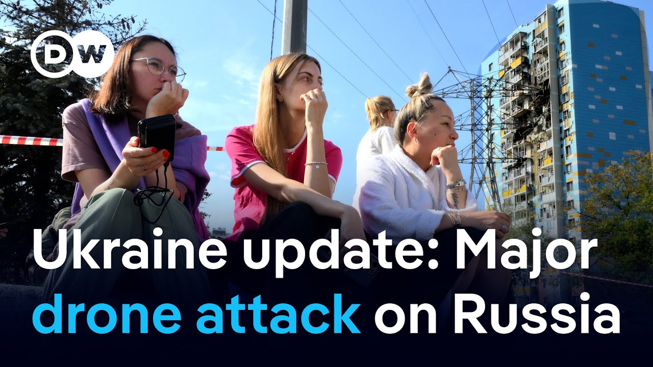 What are the Ukrainian drones targeting in Russia? | DW News