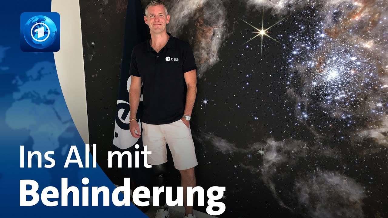 John McFall will als erster Astronaut mit Behinderung ins All fliegen
