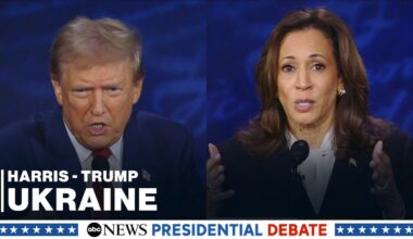 Trump doesn't answer on whether Ukraine should win against Russia during ABC News debate