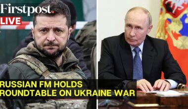 Russia Ukraine War Updates LIVE: Russian Foreign Minister Holds Talks With Foreign Diplomats