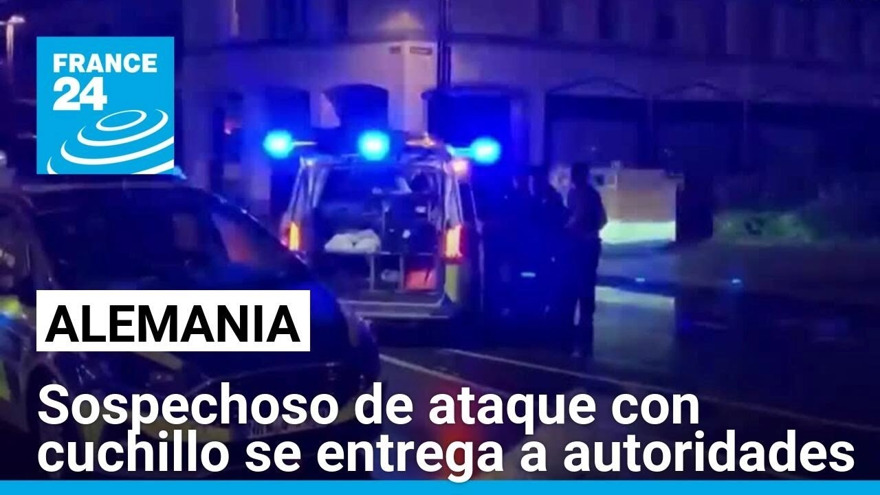 Alemania: principal sospechoso de atentado con cuchillo en Solingen se entregó a las autoridades