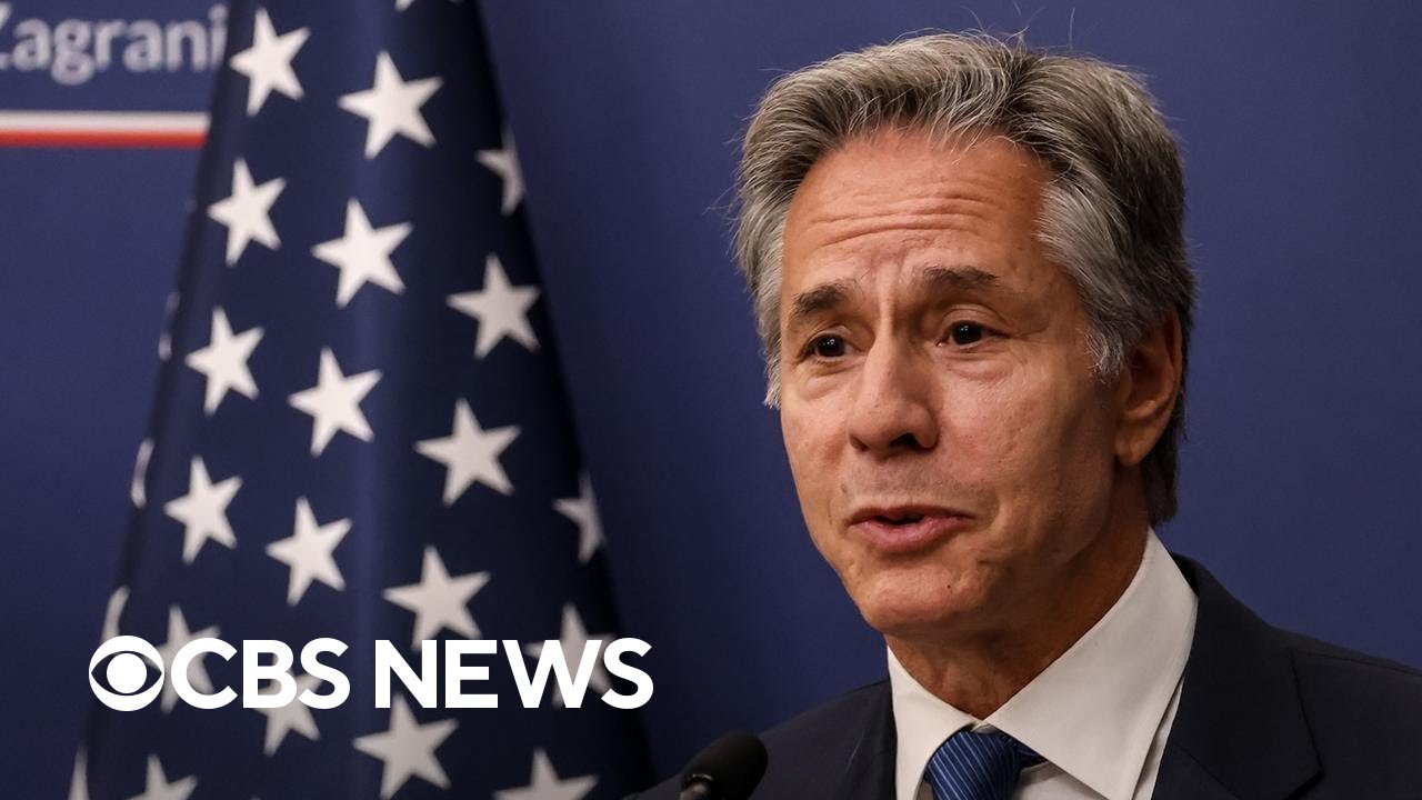 Blinken ends tour of Europe after series of meetings about Russia-Ukraine war