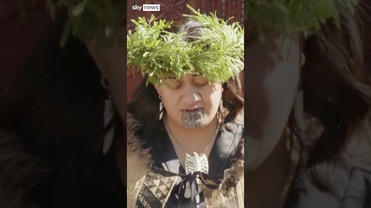 Funeral for New Zealand's Maori King