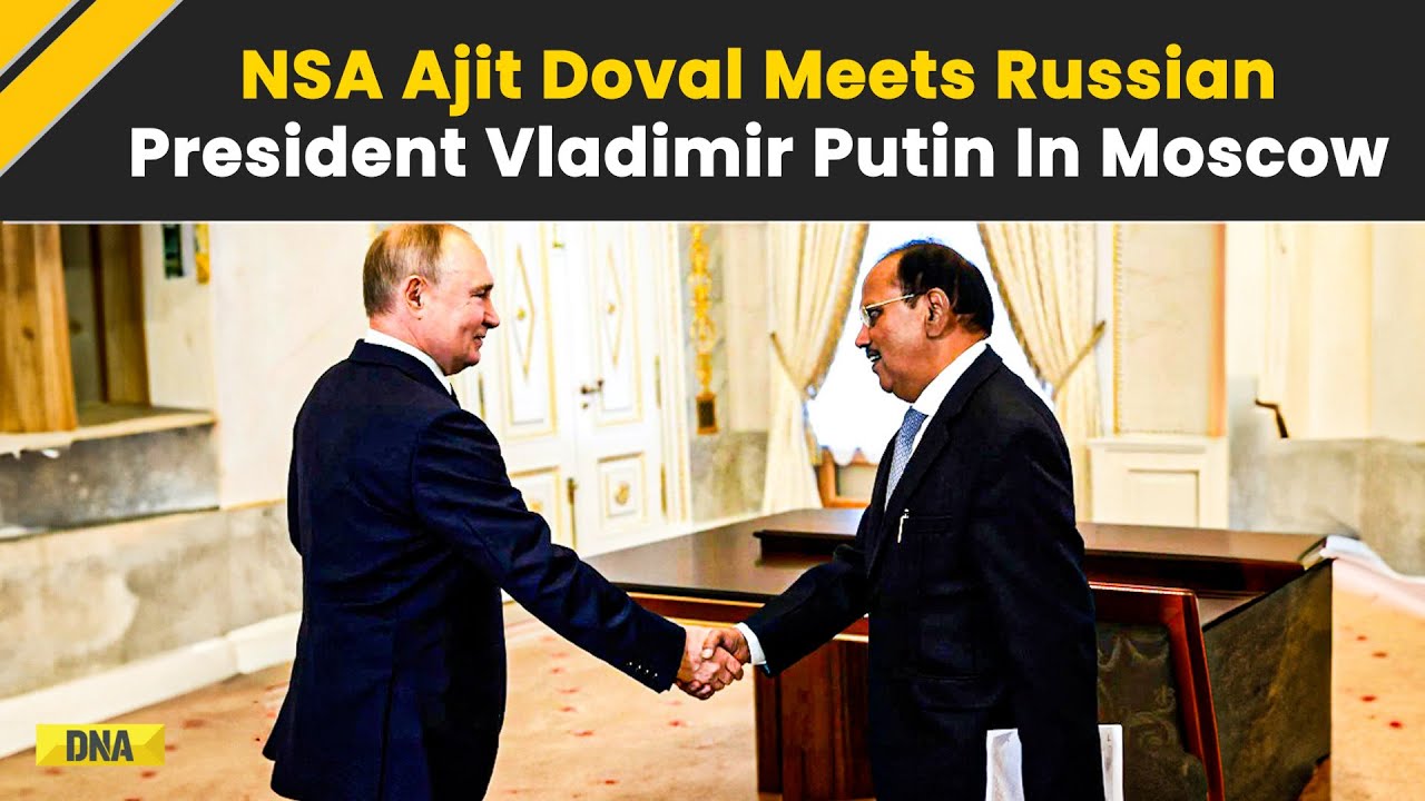 Russia Ukraine War: NSA Ajit Doval On Ukraine Peace Plan? Meets Russian President Vladimir Putin