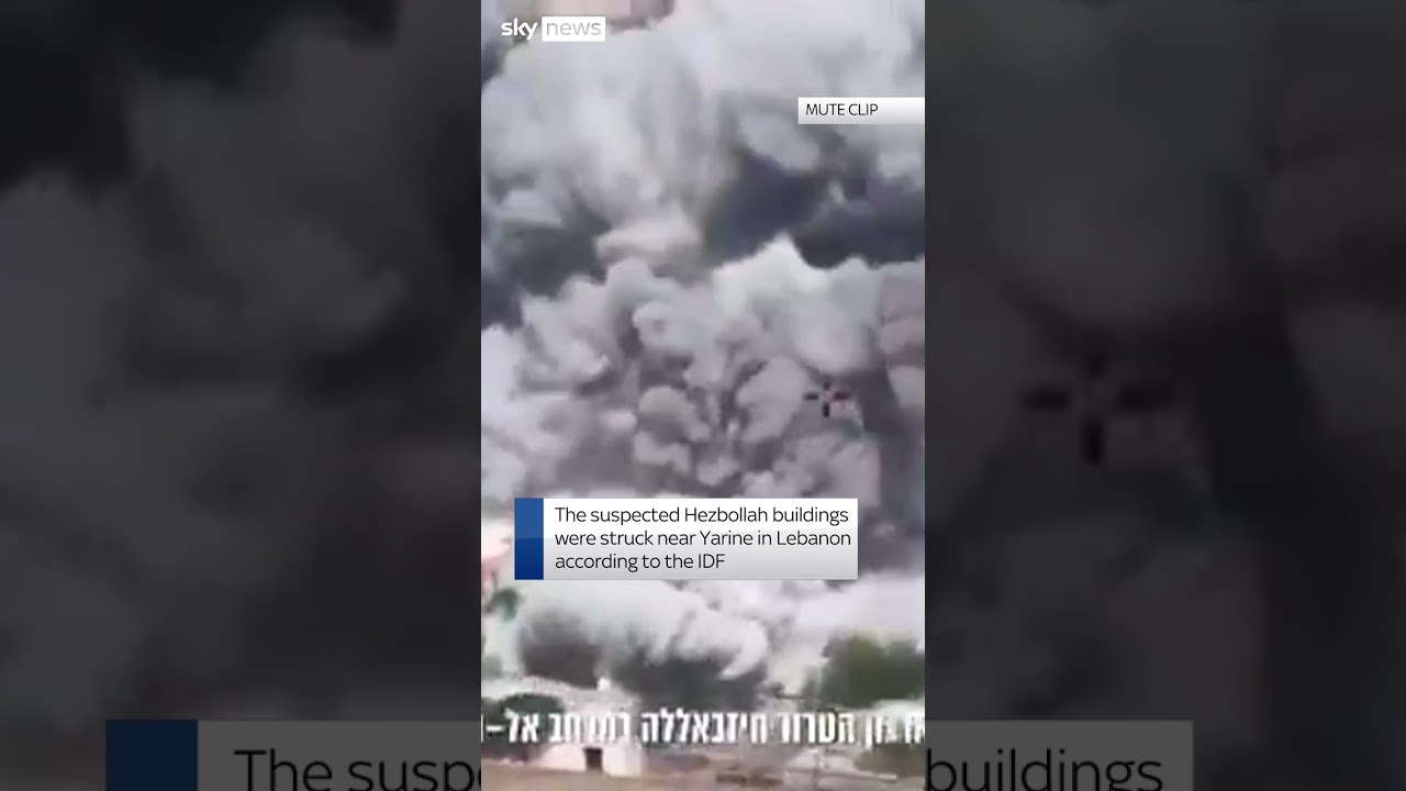 IDF strike building allegedly housing Hezbollah