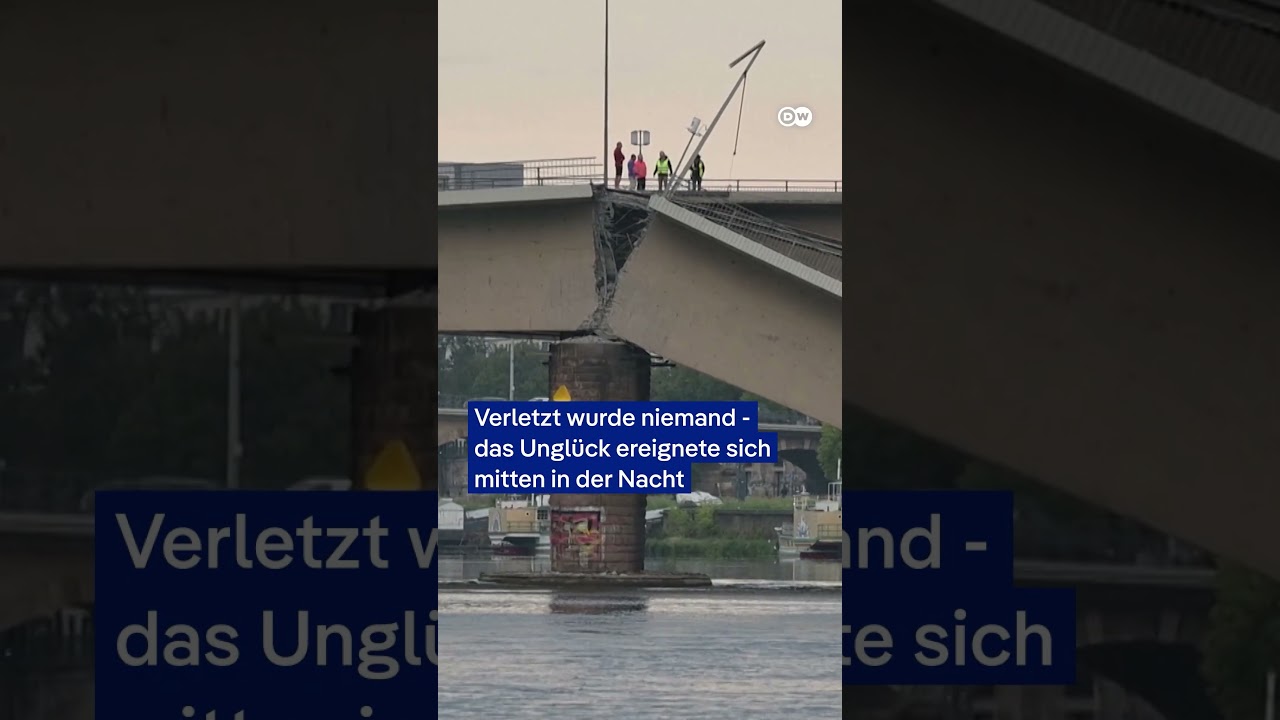 Brückeneinsturz in Dresden: Wie schwerwiegend sind die Folgen? | DW Nachrichten