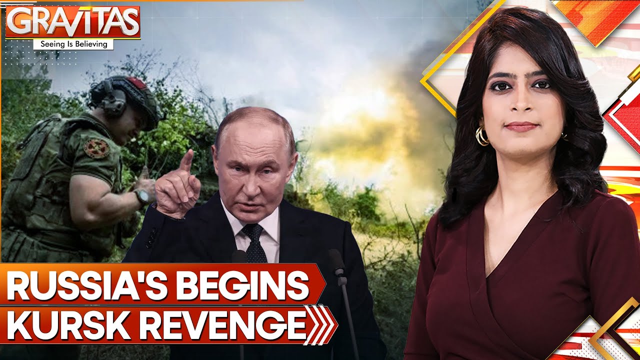 Russia's Revenge Kursk Offensive Begins | Ukraine's Gamble Backfires | Gravitas | WION