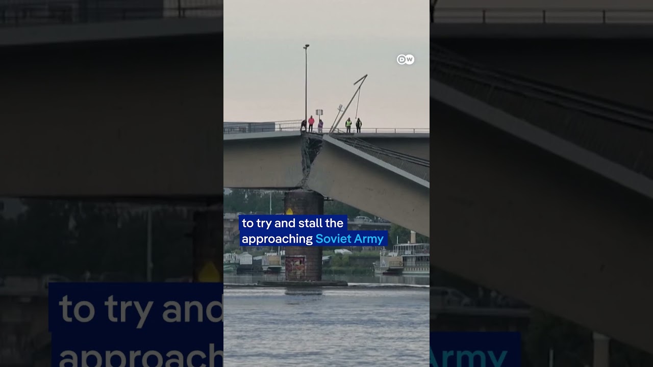 Bridge collapses into river in Germany's Dresden | DW News