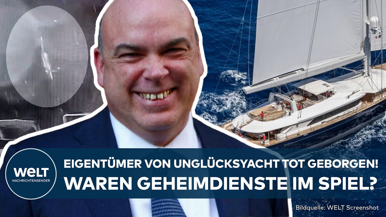 YACHT-UNGLÜCK SIZILIEN: Leiche von Eigentümer gefunden! Gerüchte um möglichen Mordanschlag!