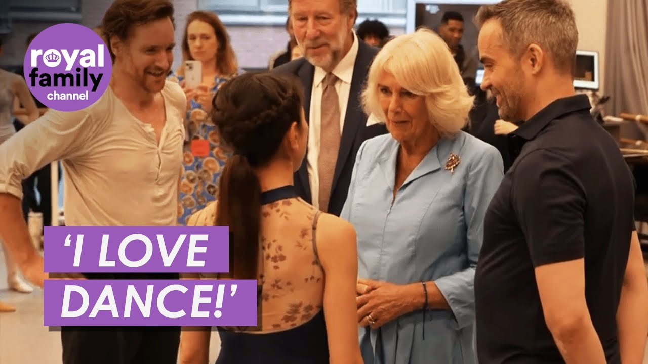 'Dancing Queen' Visits Dance Centre as Patron of English National Ballet