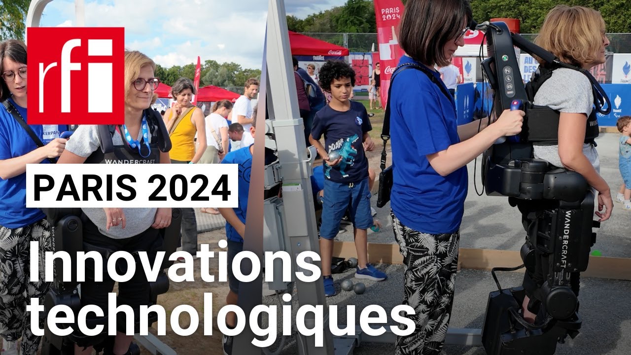 Paris 2024, handicap : présentation d'innovations technologiques • RFI