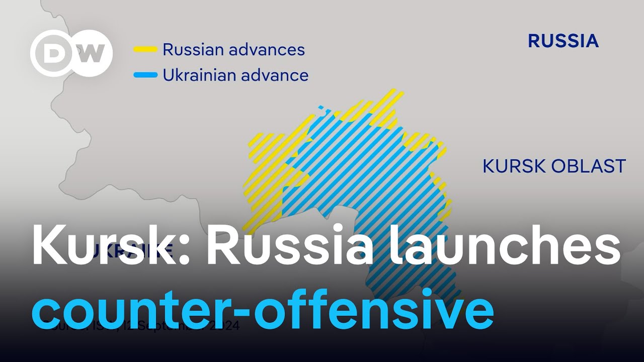 The latest on Russia's counter-attack in Kursk | DW News