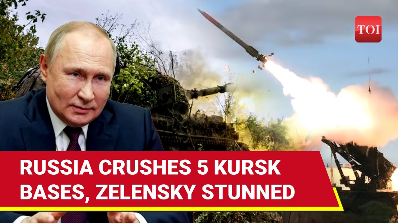 Putin Hails Major Gains In Kursk: Russia Obliterates 5 Strongholds, Annihilates Troops In 24 Hours