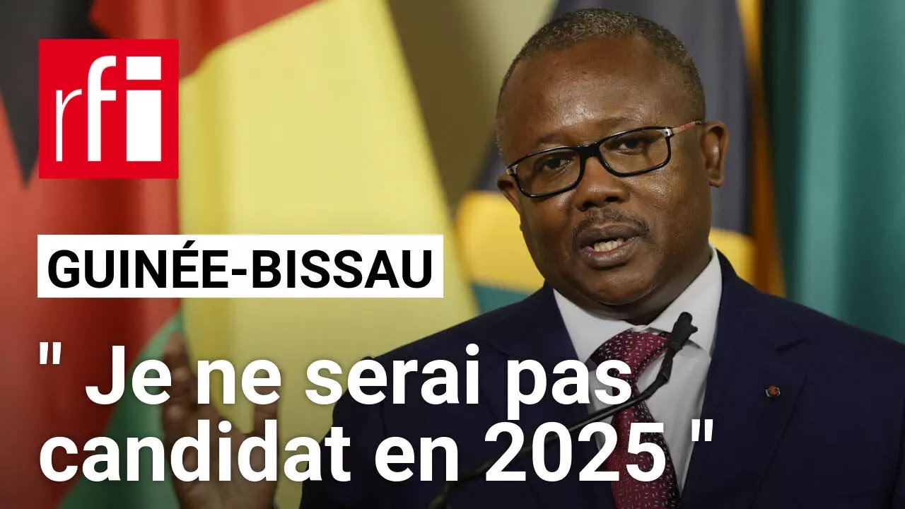 Guinée-Bissau : le président Umaro Sissoco Embalo ne briguera pas de nouveau mandat • RFI