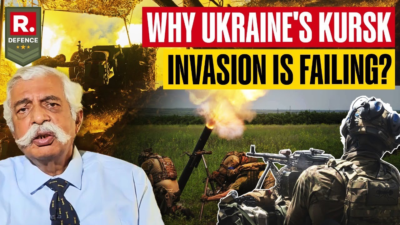 Ukraine's Kursk Invasion Stalls as Russian Forces Advance Towards Pokrovsk in Donbas | Gen GD Bakshi