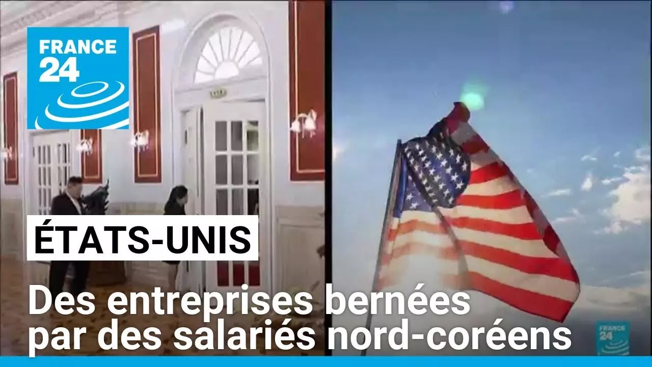 États-Unis : des entreprises bernées par des salariés nord-coréens • FRANCE 24