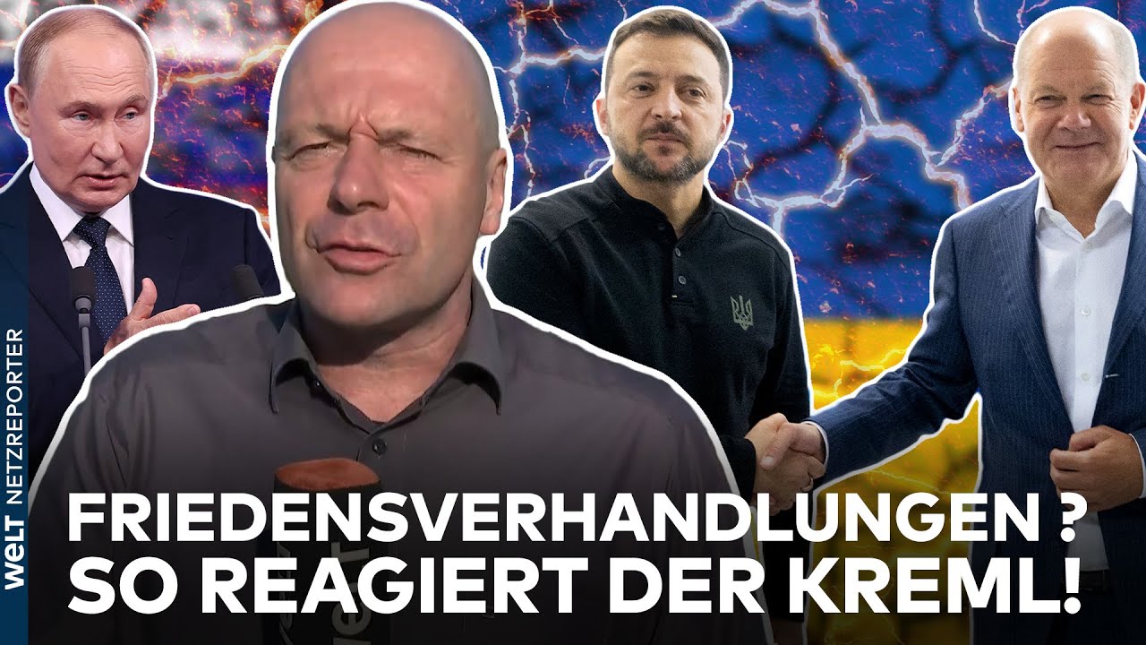 PUTINS KRIEG: OLAF SCHOLZ will Friedenskonferenz mit Russen - So reagiert der Kreml!