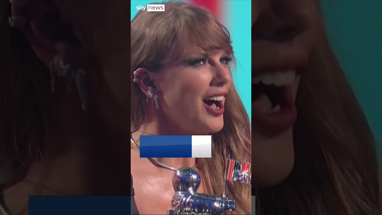Taylor Swift wins big at the VMAs