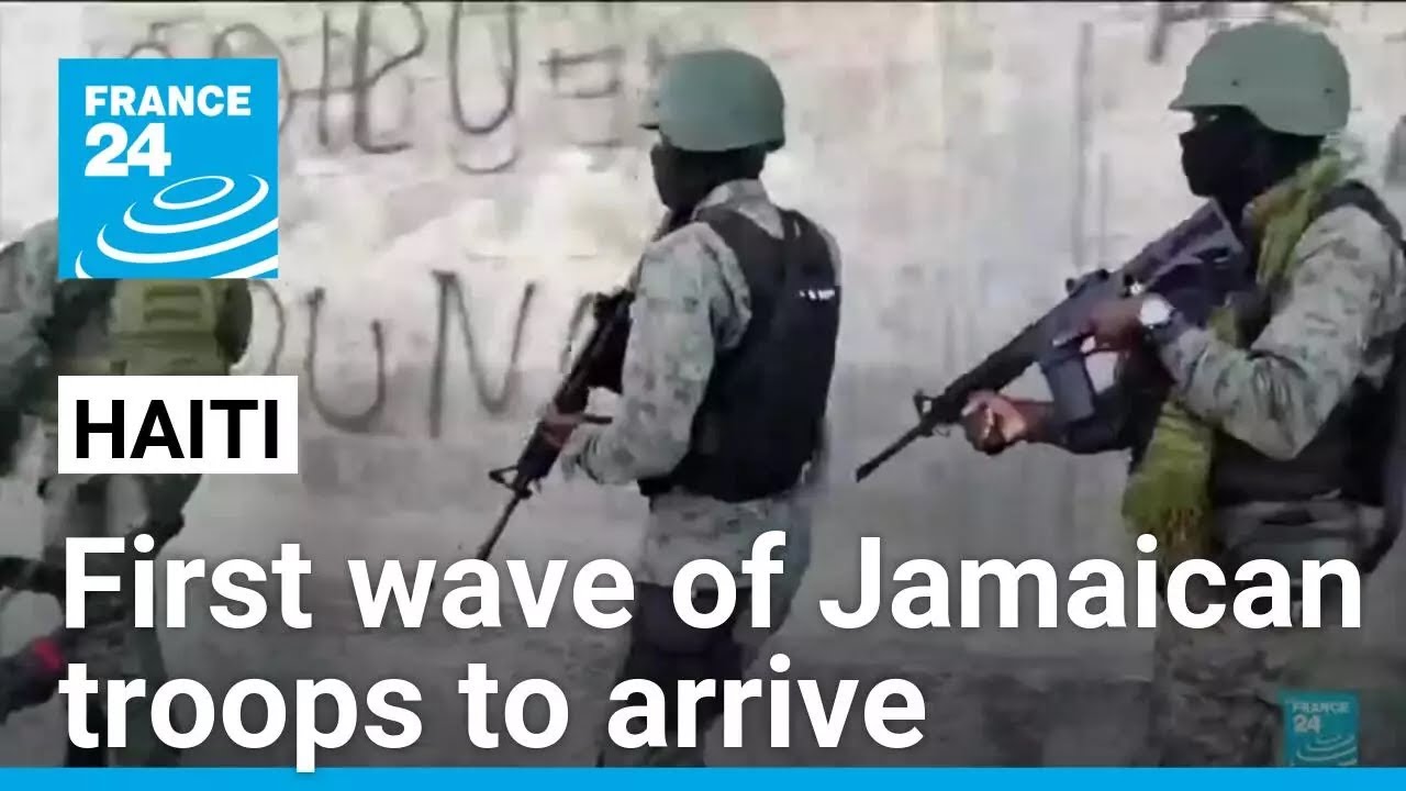 First wave of Jamaican security personnel headed to Haiti • FRANCE 24 English