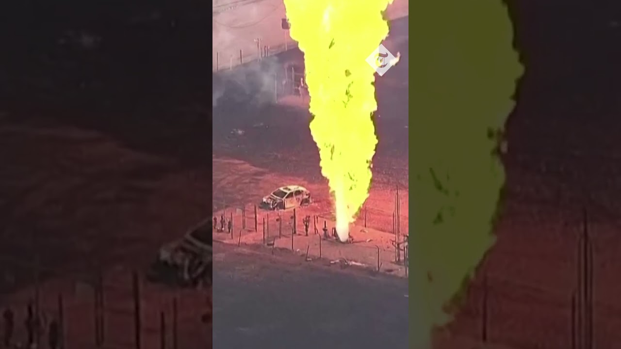Texas gas pipeline fire causes thousands of homes to lose power