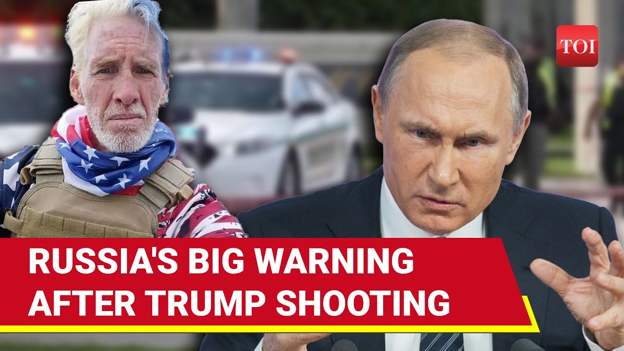 Russia's Chilling Warning To U.S. Over Trump Shooter's Ukraine Link; 'Playing With Fire...' | Watch