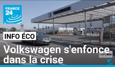 Volkswagen, symbole de l'industrie allemande, s'enfonce dans la crise • FRANCE 24