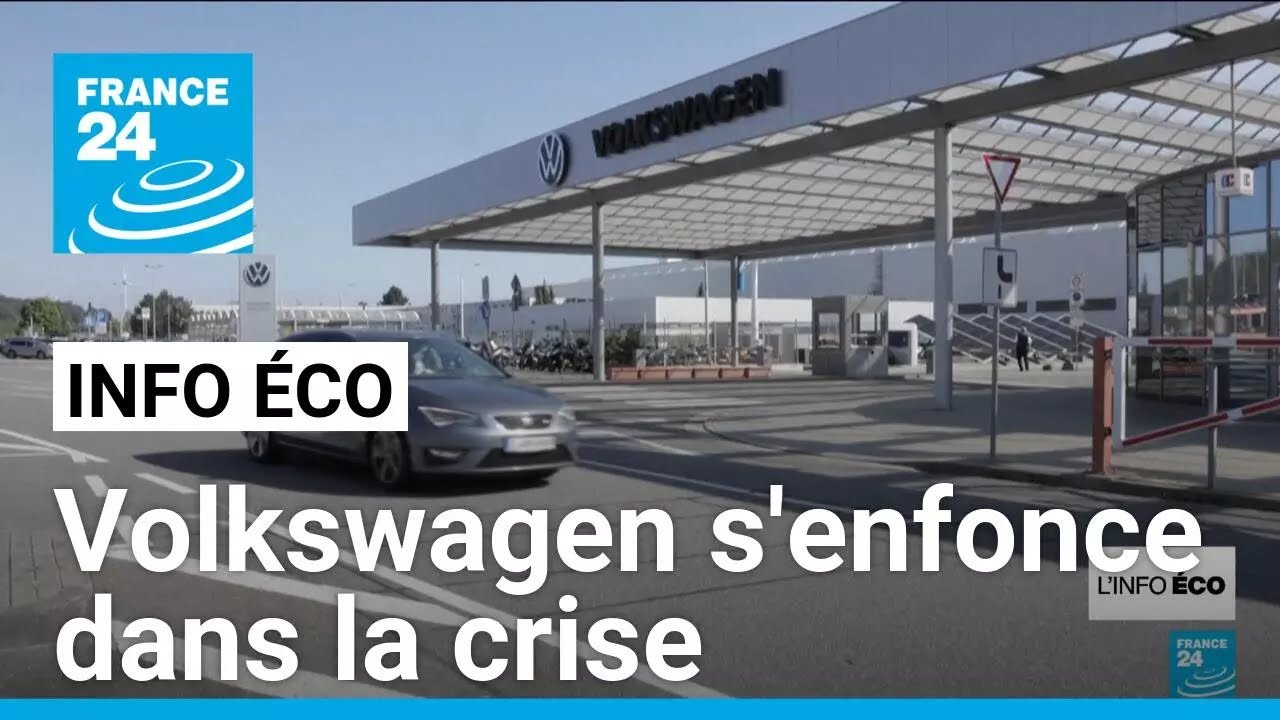 Volkswagen, symbole de l'industrie allemande, s'enfonce dans la crise • FRANCE 24