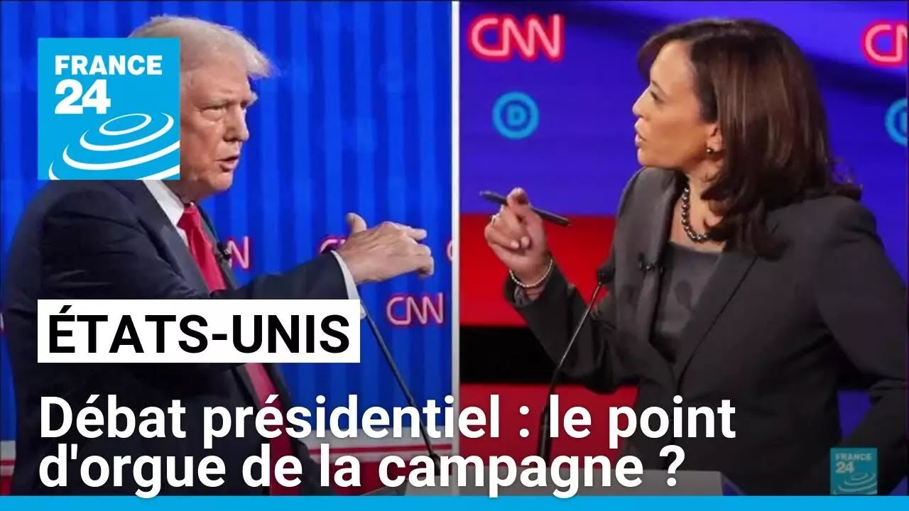 Débat présidentiel Trump/Harris : le point d'orgue de la campagne électorale ? • FRANCE 24