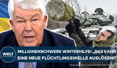 UKRAINE-KRIEG: Deutschland schickt Millionen-Hilfe für den Winter! Neue Flüchtlingswelle möglich!