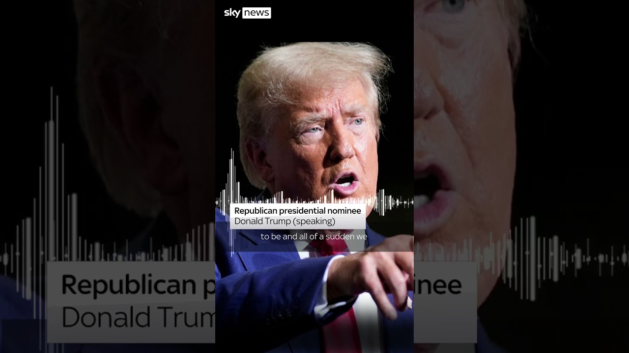 Trump describes gunman incident