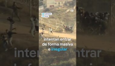 Cientos de migrantes marroquíes y subsaharianos intentan entrar en España de forma irregular