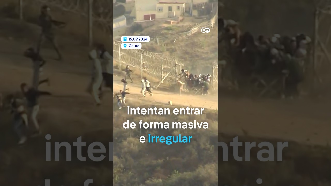 Cientos de migrantes marroquíes y subsaharianos intentan entrar en España de forma irregular
