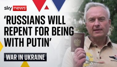Gazprom official turned Ukrainian fighter has message for Putin