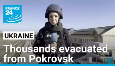 Russia forces continue advance in Ukraine, thousands evacuated from Pokrovsk • FRANCE 24 English