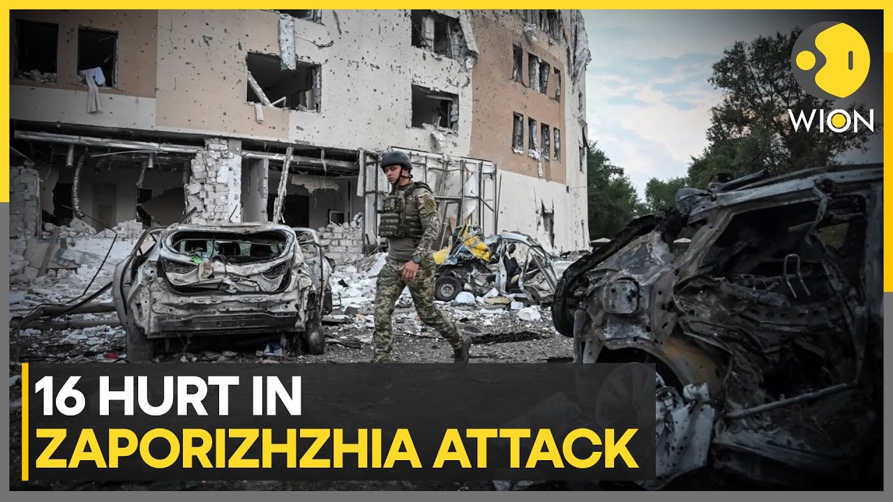 Russia-Ukraine War: 16 Injured In Russian Air Attack On Zaporizhzhia, Ukrainian Officials Say | WION