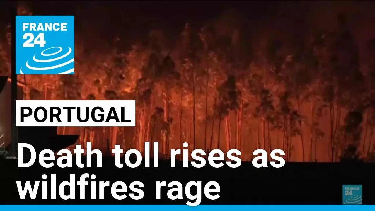 Portugal battles ferocious wildfires as toll rises • FRANCE 24 English