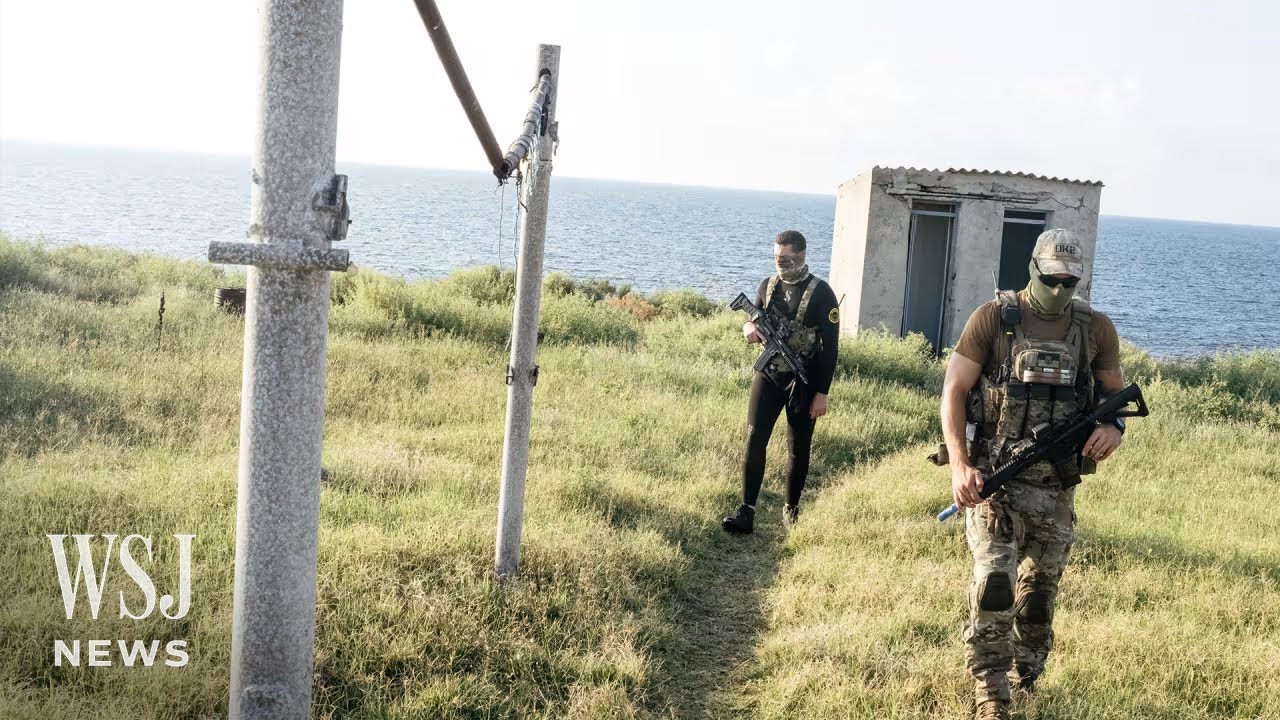 A Rare Look Inside Snake Island as Ukraine Battles to Control Black Sea | WSJ News