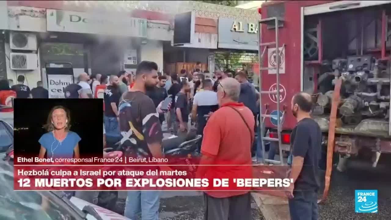 Informe desde Beirut: segundo día de explosiones de dispositivos electrónicos en Líbano