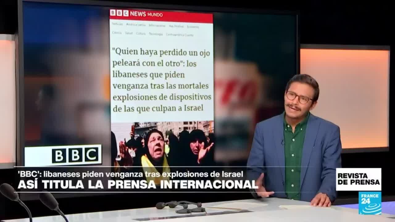 "Nos harán más fuertes", dice sobrevivientes a explosiones en Líbano a la BBC • FRANCE 24 Español