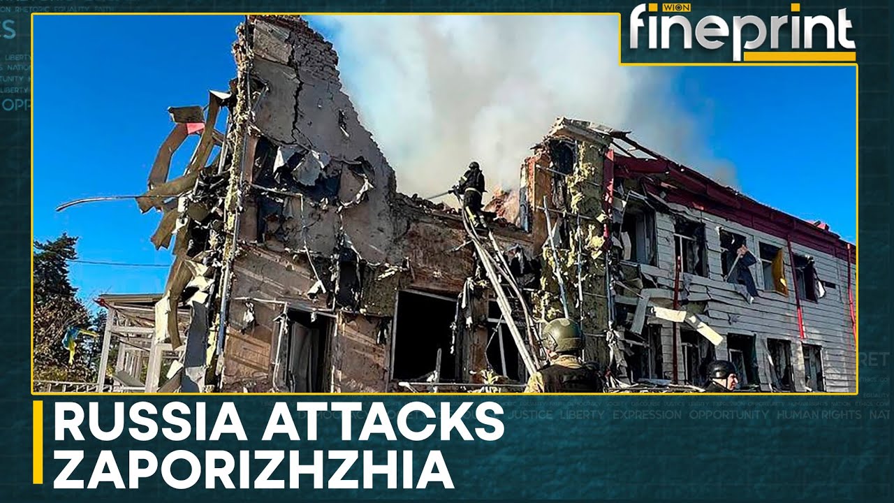 Russia Ukraine War: Ukraine says deadly Russian air attack hits Zaporizhzhia | WION Fineprint