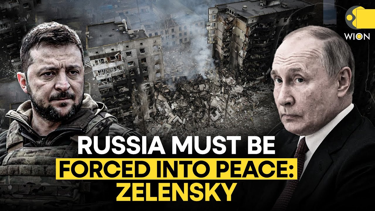 Russia-Ukraine War: Zelensky tells UN, Russia must be forced into peace | WION Originals