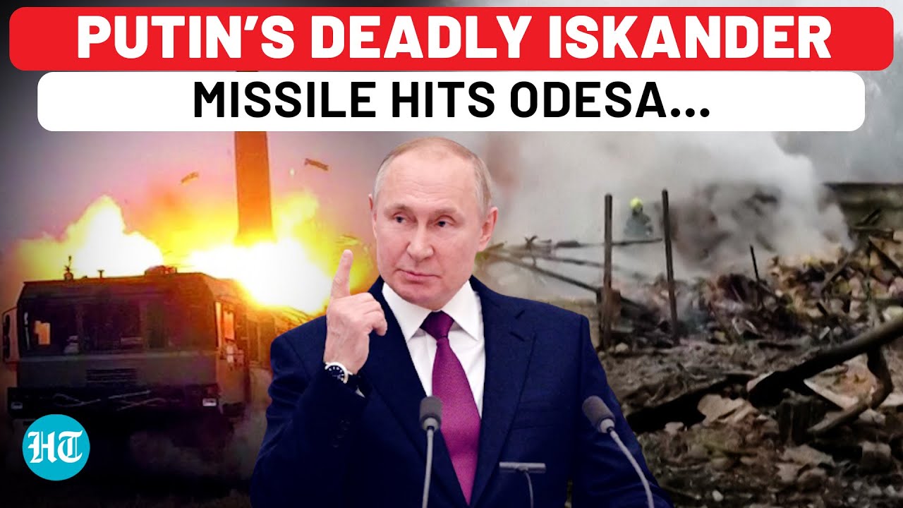 Putin’s Iskander Missile Hits Odesa; Ukraine’s Troops ‘Run Away’ In Kursk; Russia Down Su-27, MiG-29