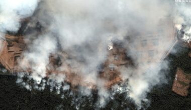 Ukrainian drone strike destroys months worth of Russian ammunition supplies