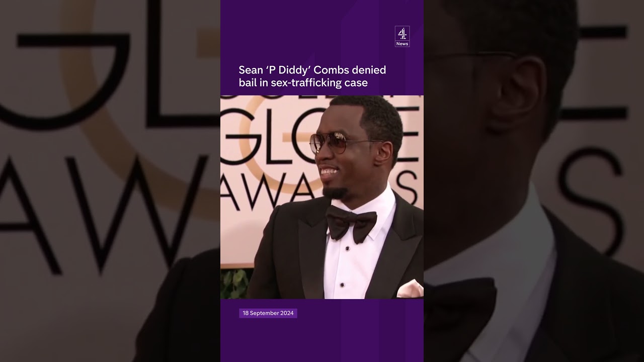 Sean ‘P Diddy’ Combs denied bail in sex-trafficking case